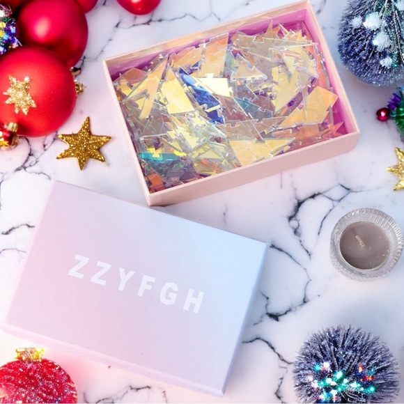 Unique Impossible Jigsaw Puzzle 141pcs Broken Color Changing Iridescent Acrylic - Picture 3 of 16